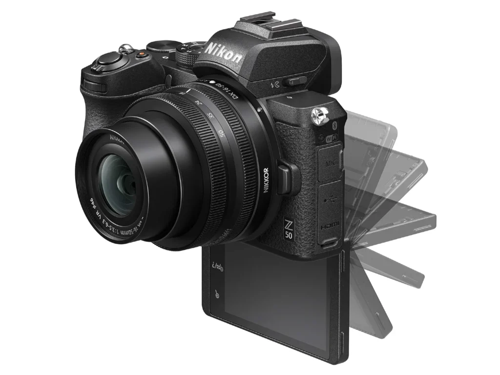 Nikon-Z50-flip-screen
