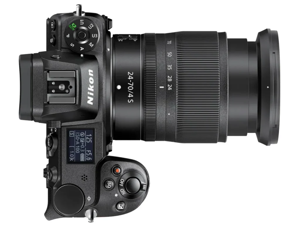 Nikon-Z7-top-lens