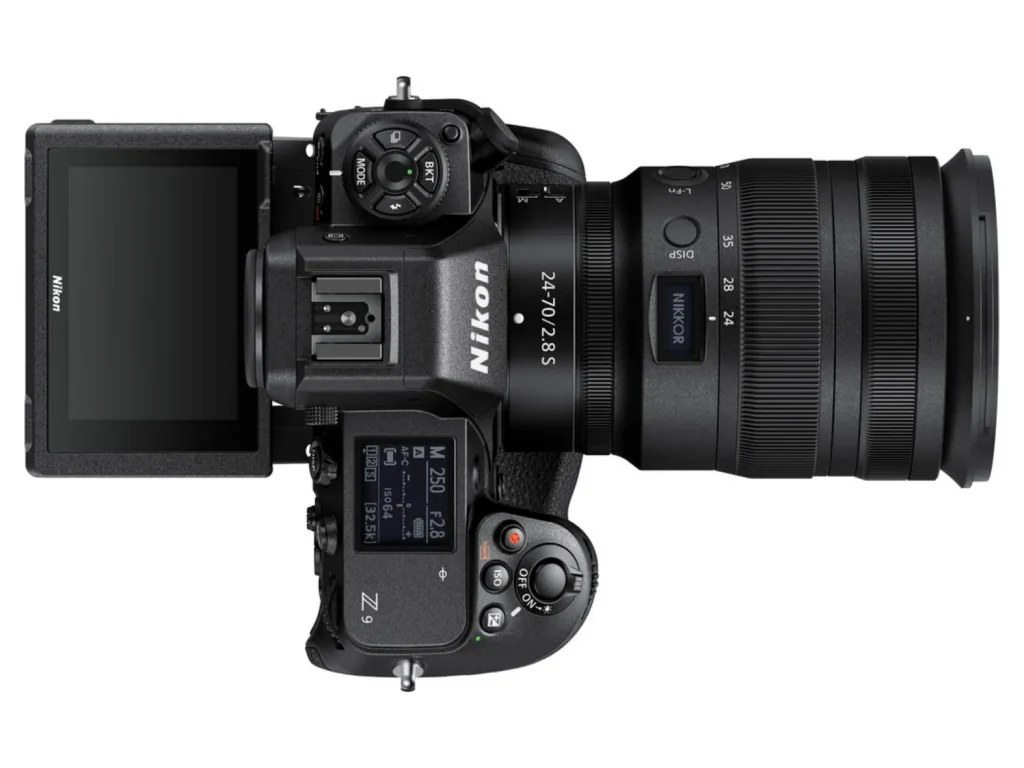 Nikon-Z9-top-lens-screen