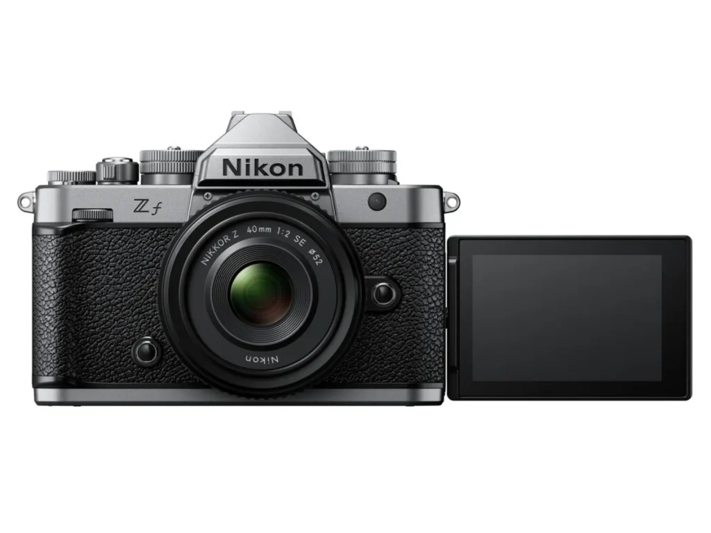 Nikon-Zf-silver-front-screen