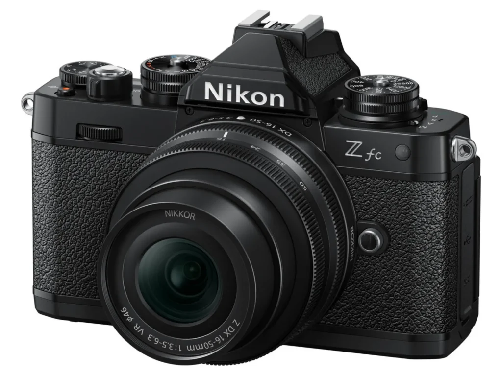 Nikon-Zfc-black-front-lens