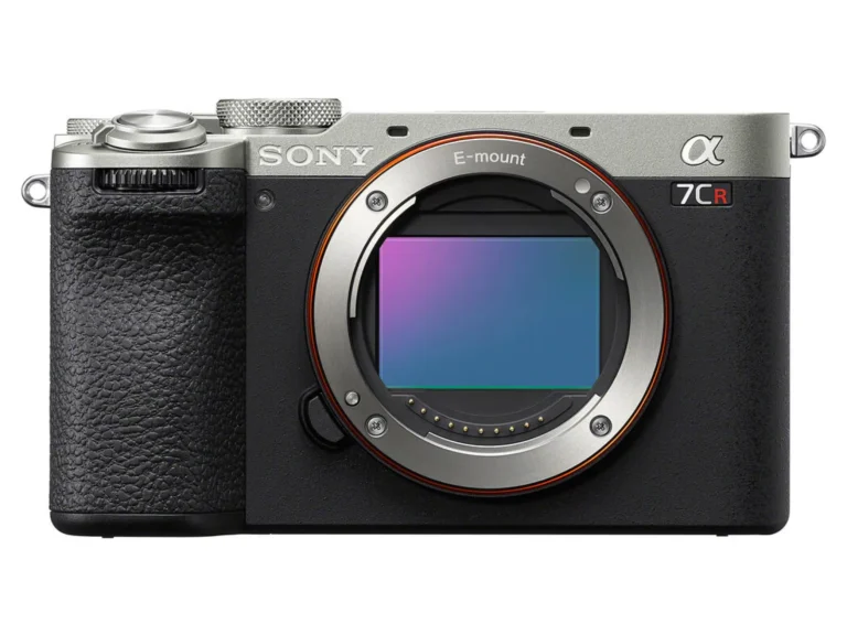 Sony A7CR silver front