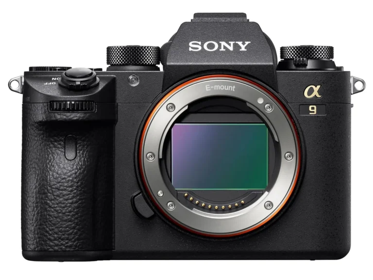Sony A9 front