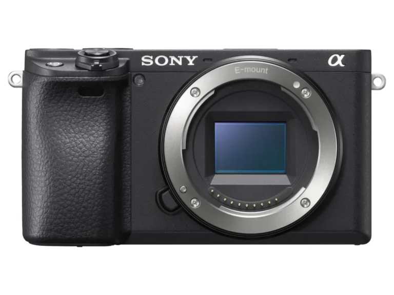 Sony a6400 front