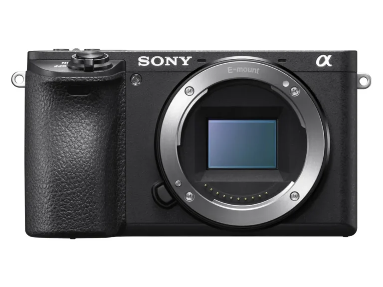 Sony a6500 front