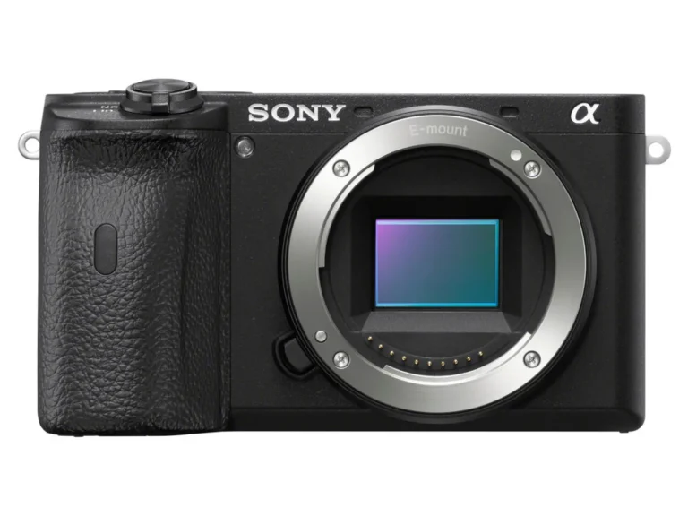 Sony a6600 front
