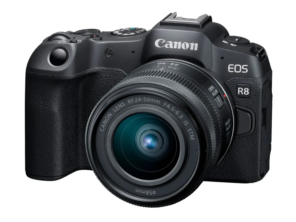 Canon-EOS-R8-front-lens
