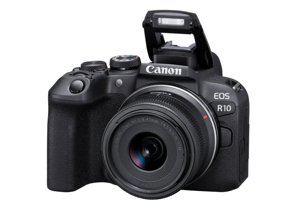 Canon-R10-front-flash