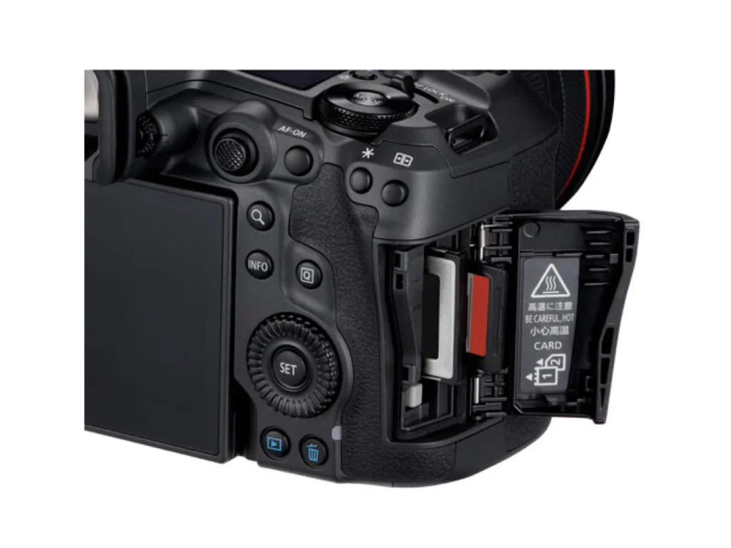 Canon-R5-II-card-slots