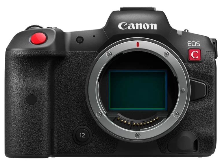 Canon R5C front