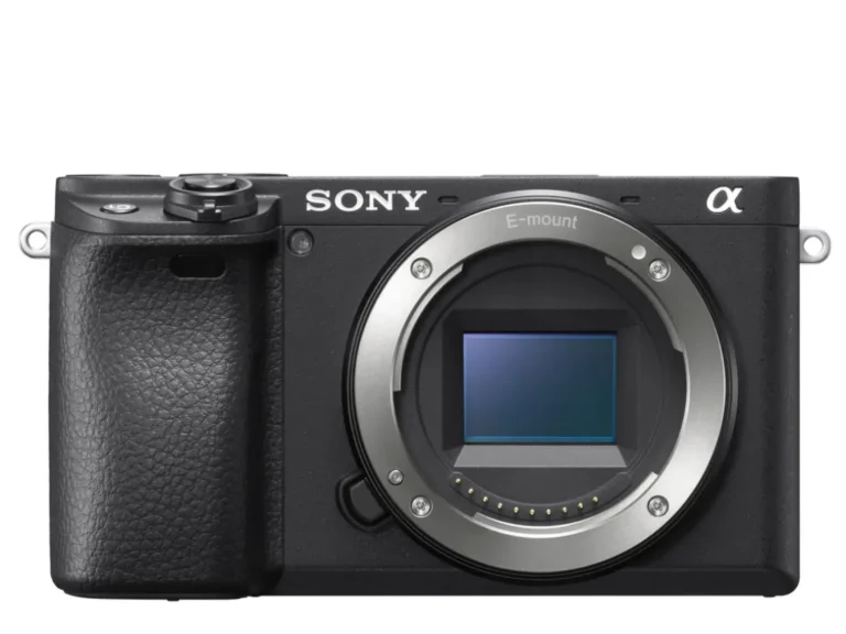 Sony a6400 front